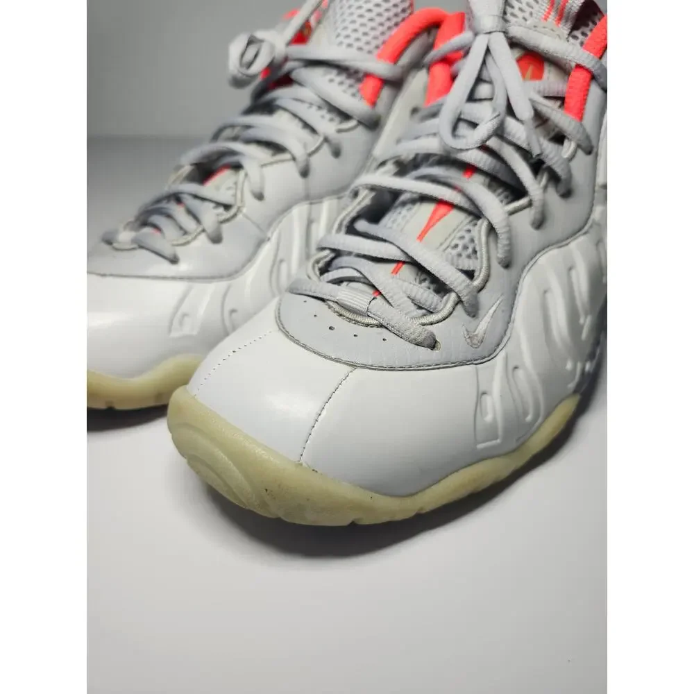 Nike Little Posite Pro Pure Platinum 7Y Athletic Sneaker Streetwear With Box